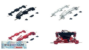 Upgraded Metal Front and Rear Door Bridge Set For WPL C14 C24