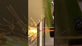 Cutting metal using an automatic grinding machine to the specified dimensions #grindingmachines