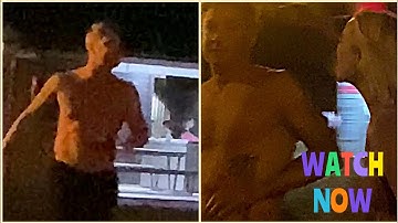 Michael Clarke and Karl Stefanovic fight Video, Clarke & Jade Yarbrough