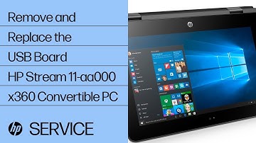 Remove and Replace the USB Board | HP Stream 11-aa000 x360 Convertible PC | HP Support