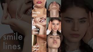 Face Exercise For Double Chin, Smile Lines, Neck Lines✨#youtubeshorts #shorts #shortsfeed
