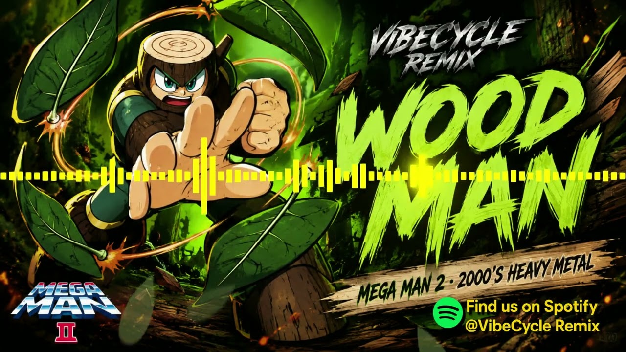 Mega Man 2 - Wood Man Stage | Heavy Metal Tribute - YouTube