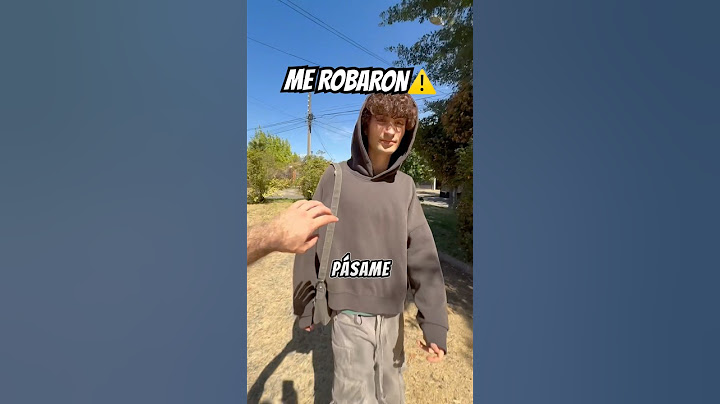 ME ROBARON (TODO FILMADO)