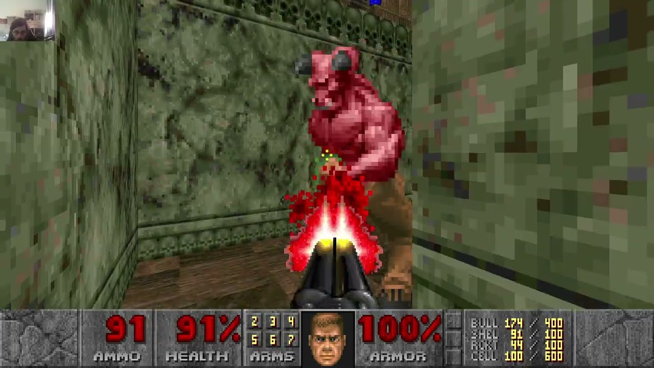 DOOM 2 - Master Levels For Doom II / Level 16 / Titan Manor