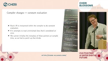 Rust for Morello: Always On Memory Safety, Even in Unsafe Code | Mark Batty – Kent University