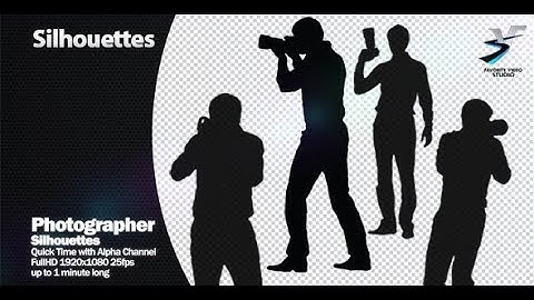 Photographer - Silhouettes /// After Effects Template