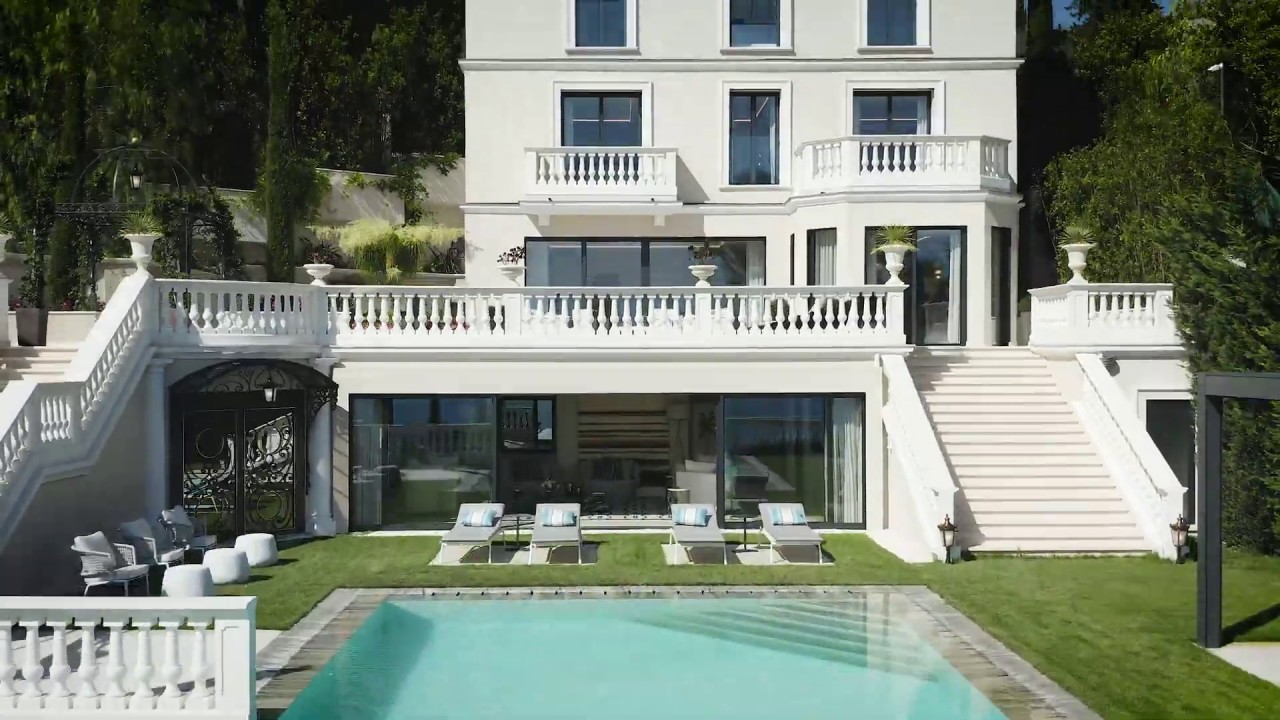 luxury villa in Cannes Côte d'Azur France YouTube