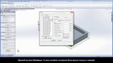 SolidCAM iMachining Training Course - Exer #1: Machine Database definition (PL)