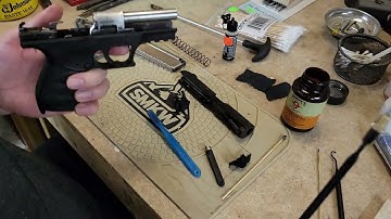 Walther CCP field strip & cleaning procedure!  These get dirty FAST!