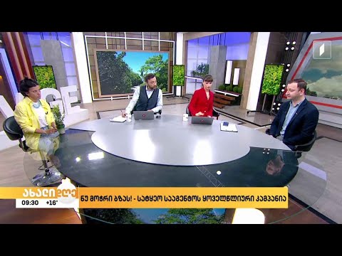 ნუ მოჭრი ბზას! - სატყეო სააგენტოს ყოველწლიური კამპანია