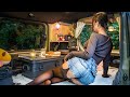 深夜0時起きでへとへと…夜勤明けの車中泊ルーティン｜カップ酒と焼き鳥