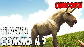 Unicorn ARK Spawn COMMAND | How To Summon UNICORN Ark CODE 2023