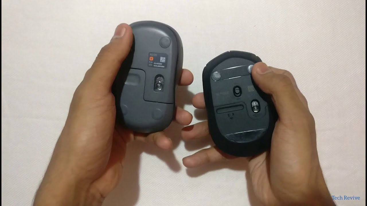God følelse Ride Kapel Logitech M235 vs Logitech B170 Mouse Unboxing & Detail Review - YouTube