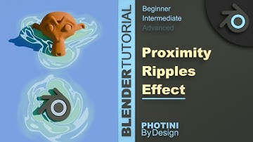 Proximity Ripples - Blender Tutorial