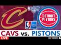 Cavaliers Vs Pistons Live Streaming Scoreboard Play By Play Highlights Stats Cavs NBA Playoffs 