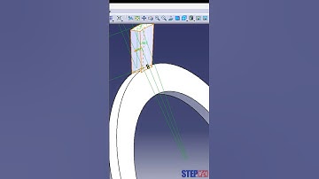 Quick look at how I designed a Locking Washer in CATIA V5