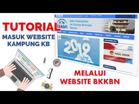 Tutorial Cara Masuk Website Kampung KB Melalui Website BKKBN