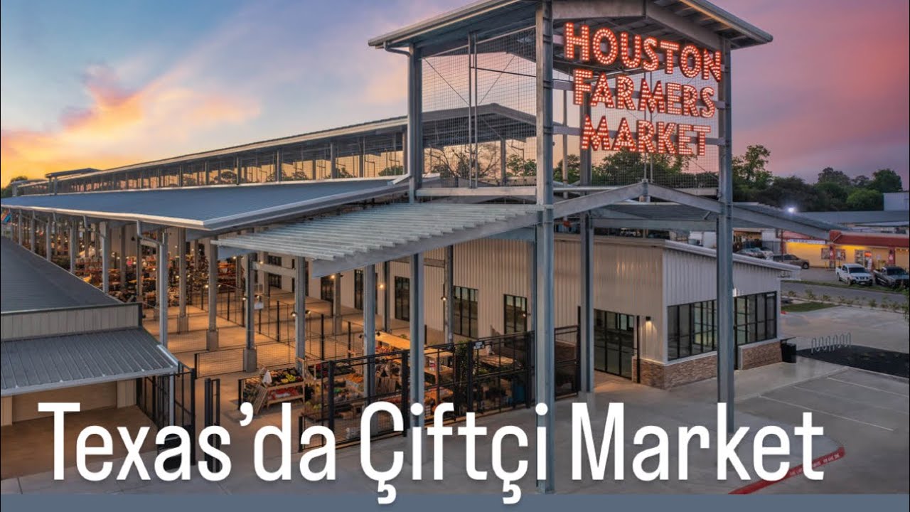 Amerika Texas’da Meşhur Çiftçi Marketi |Farmer’s Market