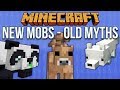 Minecraft 1.14 New Mobs & Old Myths [Minecraft Myth Busting 115]