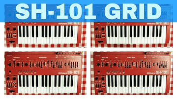ROLAND SH-101 MULTITRACK SONG :: Yellow Birch ~ The Grid Ep.02