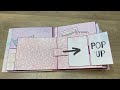 Scrapbook Pop Up Page | Mechanism where photo unfolds