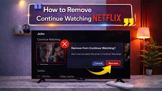 How to Remove Netflix Continue Watching on TV | Delete Continue Watching on Netflix