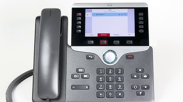 Cisco 8841 - Make a Call