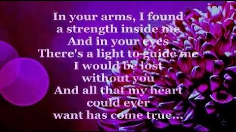 YOUR LOVE (The Greatest Gift Of All) Lyrics - JIM BRICKMAN feat. MICHELLE WRIGHT
