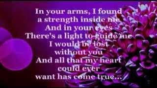 YOUR LOVE (The Greatest Gift Of All) Lyrics - JIM BRICKMAN feat. MICHELLE WRIGHT