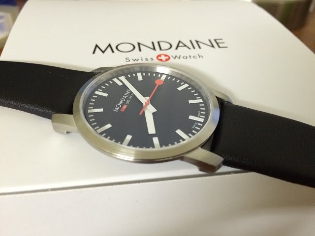 Unboxing Mondaine Simply Elegant Watch - YouTube