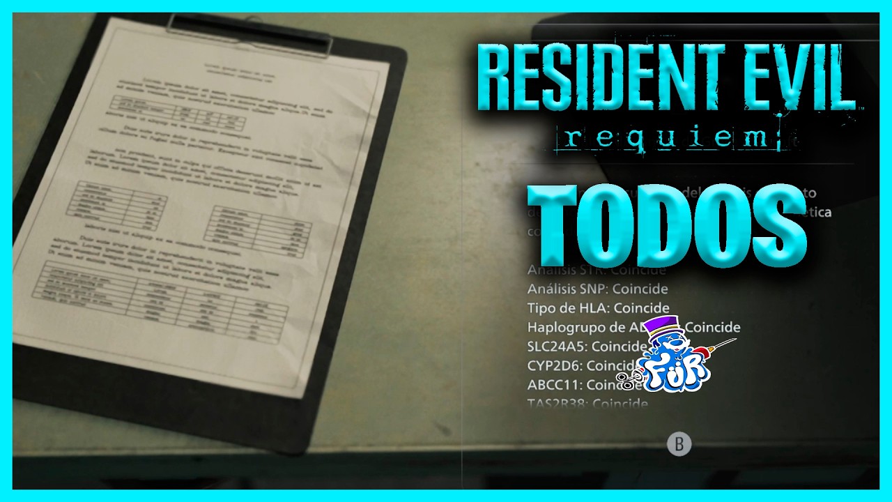 Cómo Conseguir TODOS los DOCUMENTOS en RESIDENT EVIL 9 REQUIEM - YouTube