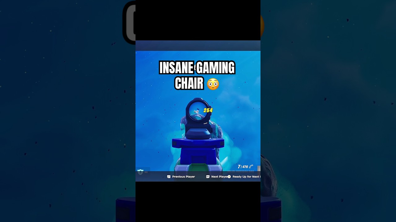 У этого игрока БЕЗУМНОЕ игровое кресло 😳
