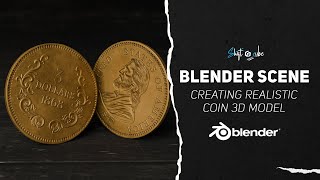 Creating Realistic Coin Model: Modeling + Texturing + Lighting Tutorial in Blender | Shift 4 Cube by Shift4cube 291 views 4 months ago 24 minutes