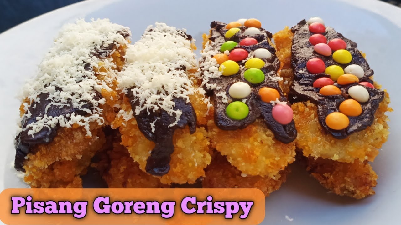 Resep Pisang Goreng Crispy Coklat keju - YouTube