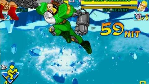 MVC - Captain Commando & Wolverine Coolest Duo Combo