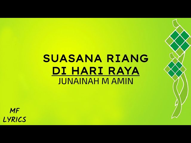 Aishah - Suasana Riang Di AidilFitri