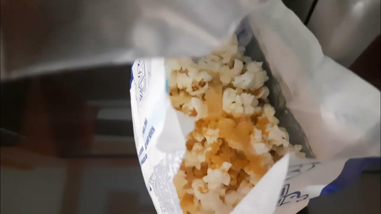 Making of PVR popcorn 🍿 at home for the first time. Microwave popcorns