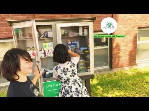 Stocking the Little Pantry in Rhinelander Hodag 10s Project