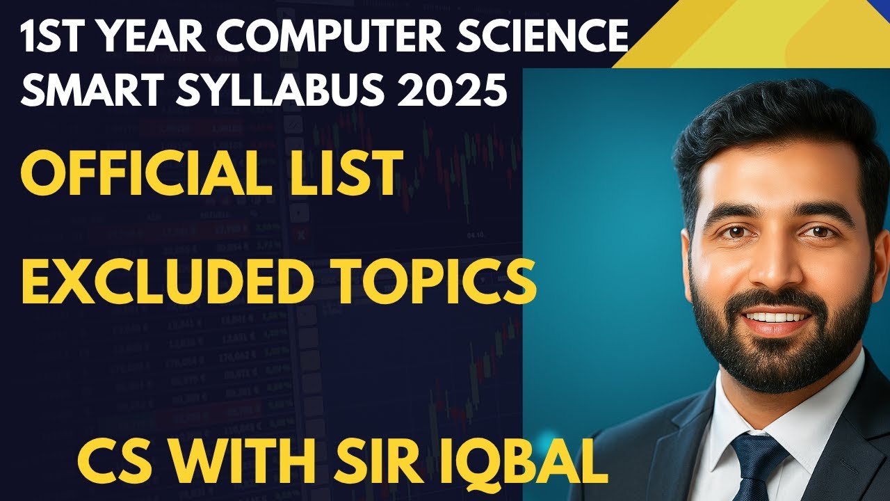 Smart Syllabus 2025 | 11th Class Computer Science | Updated & Official