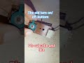 The old turn on/off buttom #maker #diy #diyprojects #youtube #yt #ytshorts #youtubeshorts