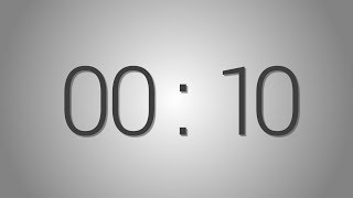 10 Seconds countdown Timer - Beep at the end | Simple Timer (ten sec)
