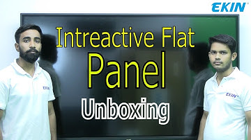 #Ekin Interactive Flat Panel unboxing