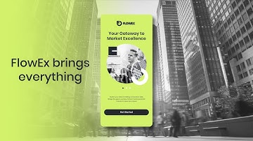 UI/UX Design & Motion Graphics | FlowEx App Promo