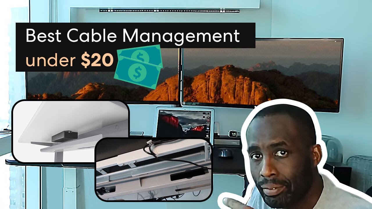 Best Easy Cable Management for under $20 | Autonomous - YouTube