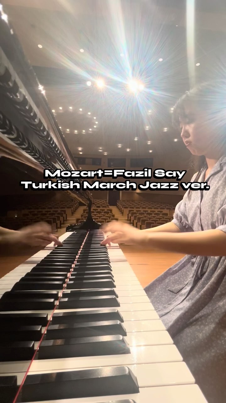 🎶Turkish March Jazz ver.／Mozart＝Fazil Say #piano