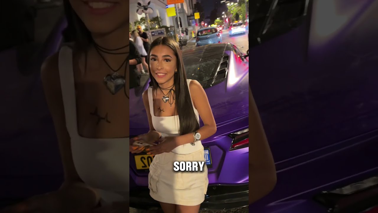 Dont Touch It Car Prank Girl Social Money Supercar Sportcar Girls Exhaust