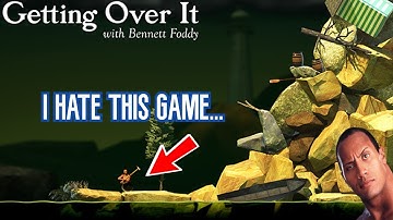 RAGING on Getting Over It AGAIN... (No Facecam)