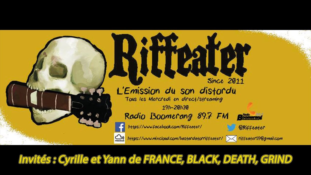 Guarda FBDG, Invité de l'émission Riffeater, sur Radio Boomerang su YouTube Guarda FBDG, Invité de l'émission Riffeater, sur Radio Boomerang su YouTube