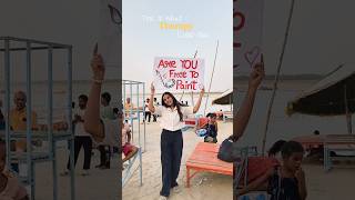 Hosted an ART THERAPY at Ghat ❤️😍 #trending #minivlog #vlog #viral #shorts #youtubeshorts #ytshorts