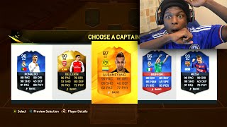 FIFA 16 - ALMOST IMPOSSIBLE! FASTEST FUT DRAFT TEAM WITH 100 CHEMISTRY!!